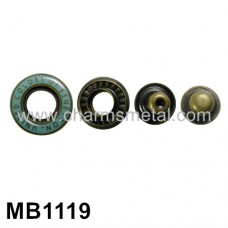 MB1119 - "UNITED COLORS OF BENETTON" Snap Button With Enamel